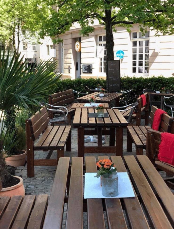 Terrasse des Restaurants